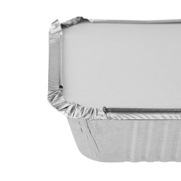 Aluminium rectangular container