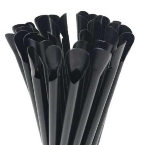 Black Spoon Straws