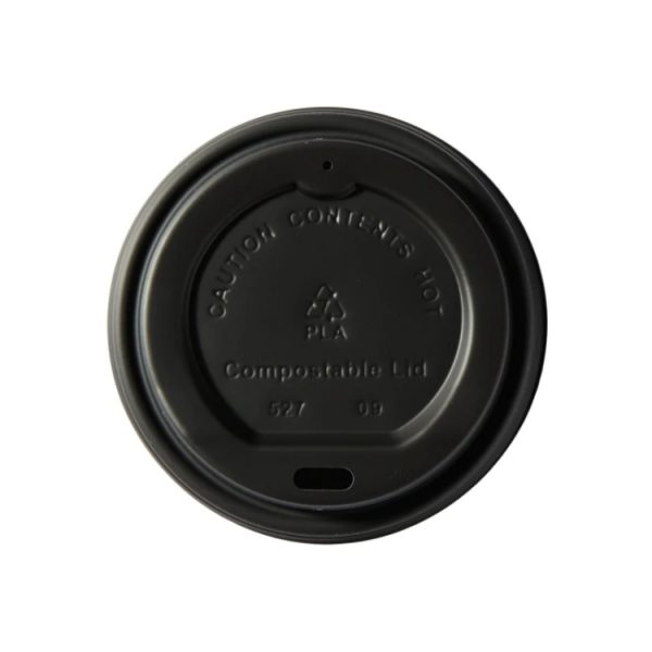 Compostable Domed Sip-thru Lid