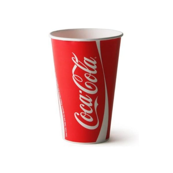 Coke Cold Drink Paper Cup