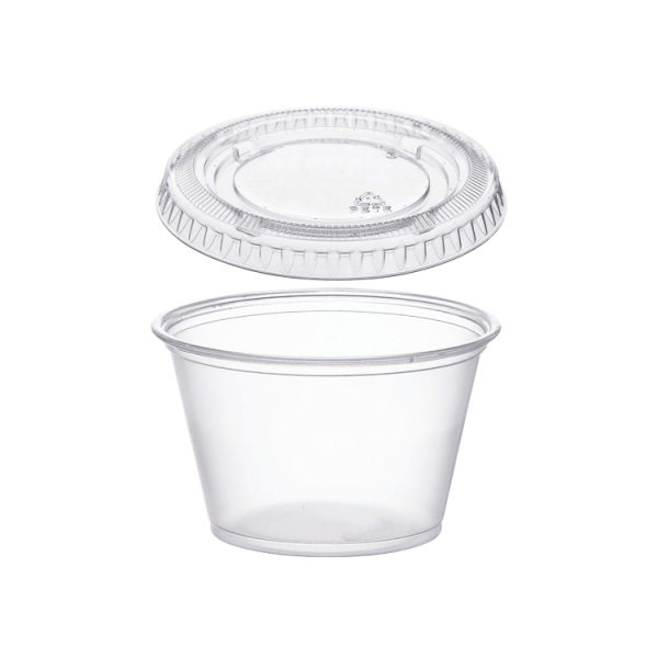 Heavy duty portion cups (lids included)