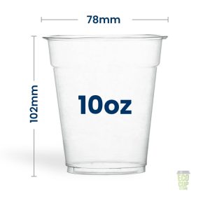 PET Clear Cup 10oz