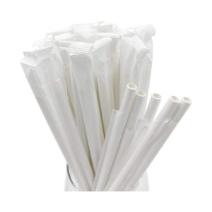 White Paper Straws