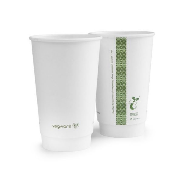 Double Wall White Cup