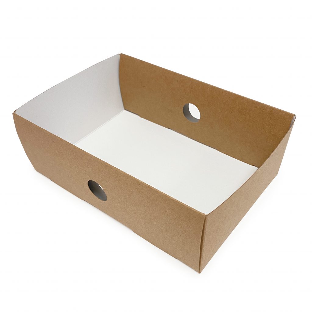 Kraft Platter Full Tray Insert | Eco Cup Store