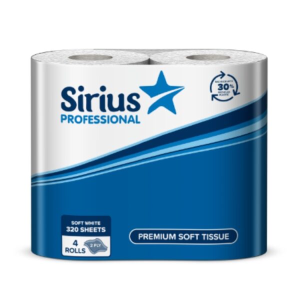 Sirius 320 Sheet Toilet Roll - Image 2